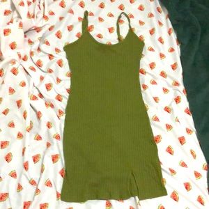 Green super comfortable dress